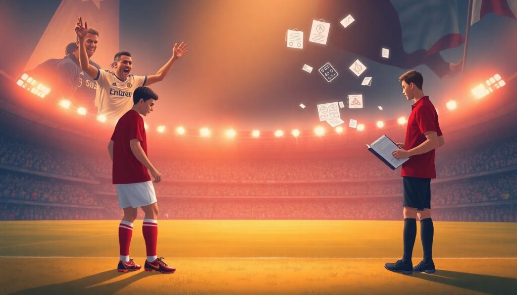 Красивые истории о матчах и великих победах легендарных игроков - иллюстрация