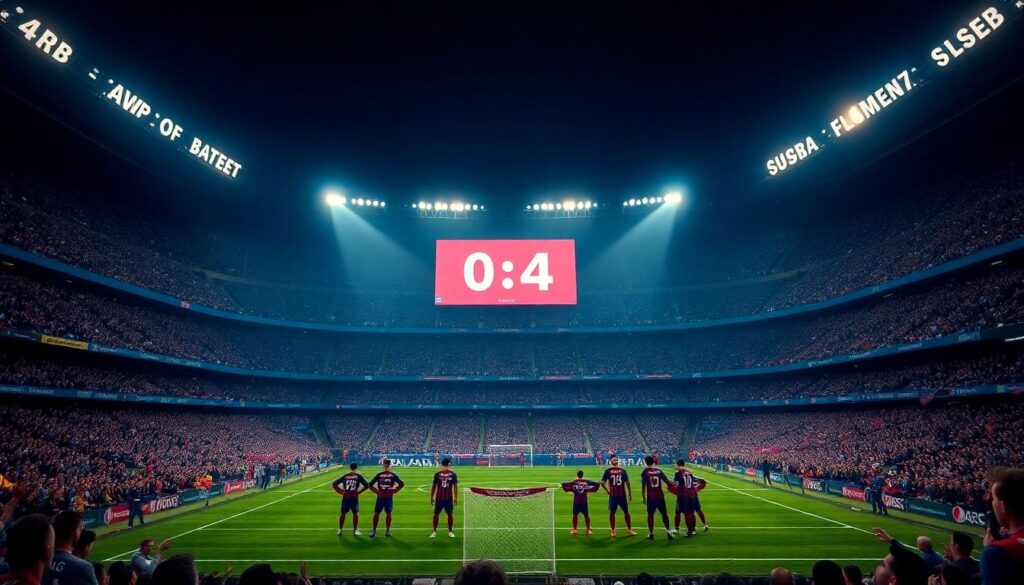 Эпические матчи в хрониках футбола: детали и хроника - иллюстрация