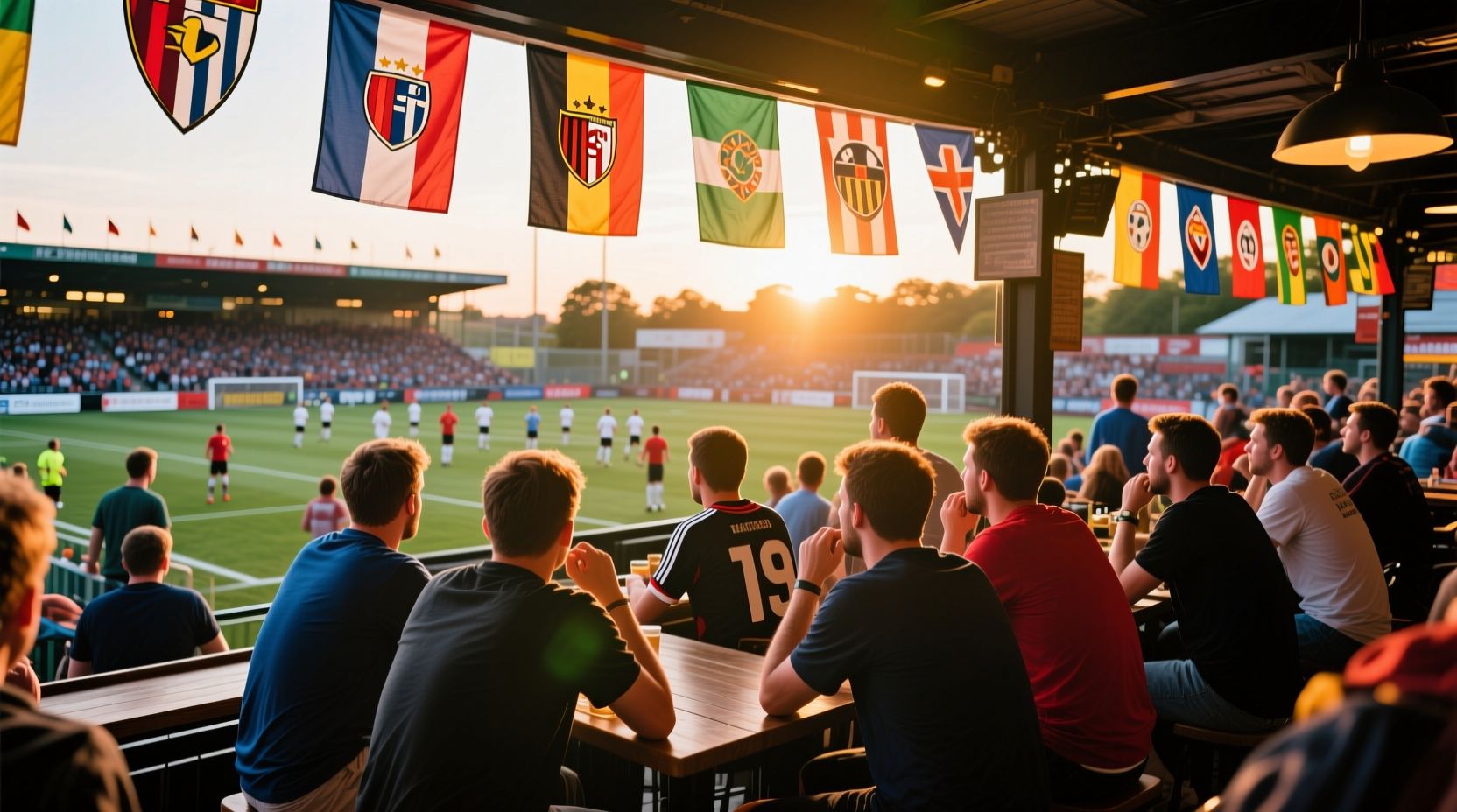 Открой мир футбольных страстей