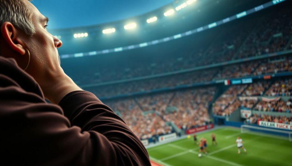 Ароматы стадиона и звуки толпы: репортажи о матчах - иллюстрация