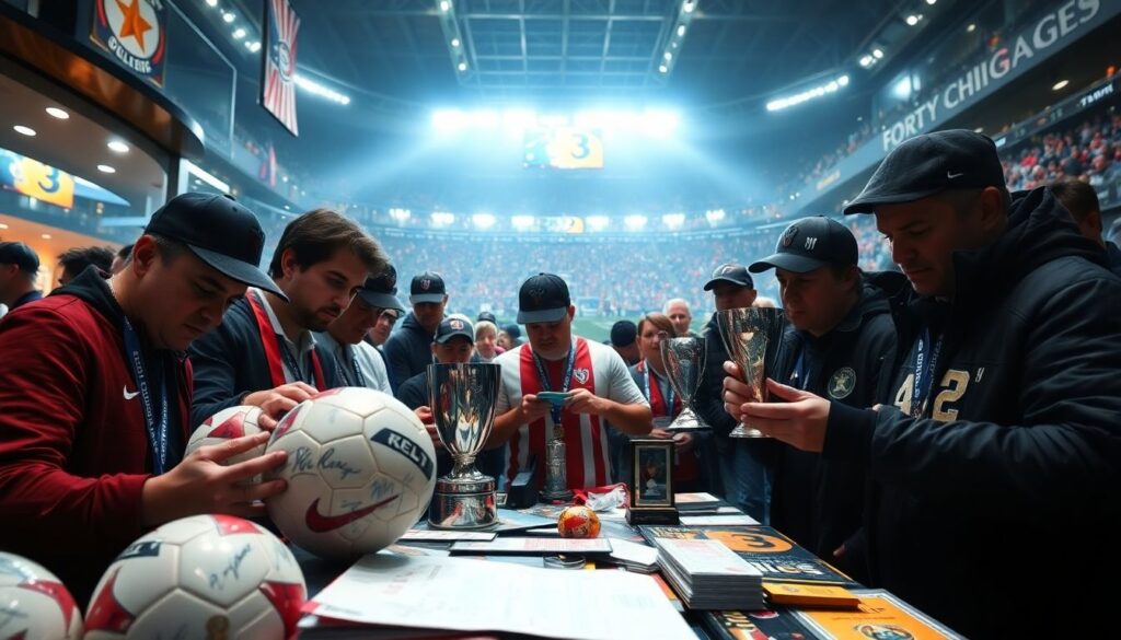 Эмоциональные рассказы о финальных матчах и трофеях - иллюстрация