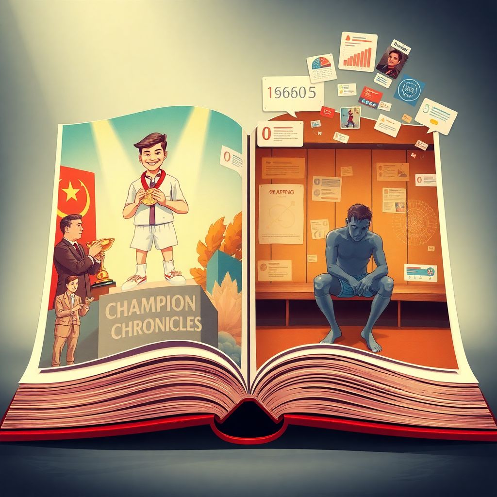 Чемпионские хроники и биографии главных звезд спорта и их путь к успеху