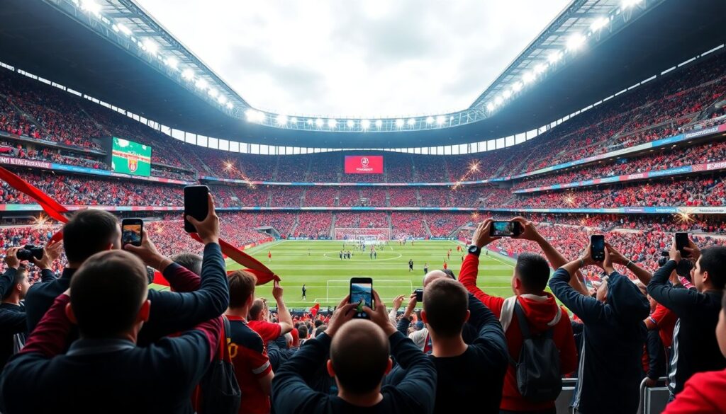 Глаза болельщика: эпические кадры с матчей - иллюстрация