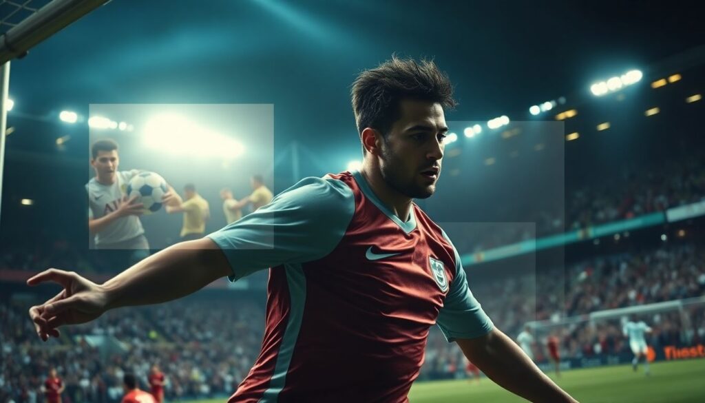 Герои матчей и их запоминающиеся голы - иллюстрация