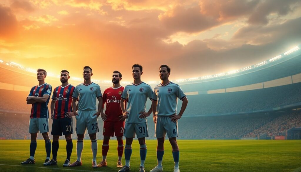 Биографии линей корифеев футбола и их весомые достижения - иллюстрация