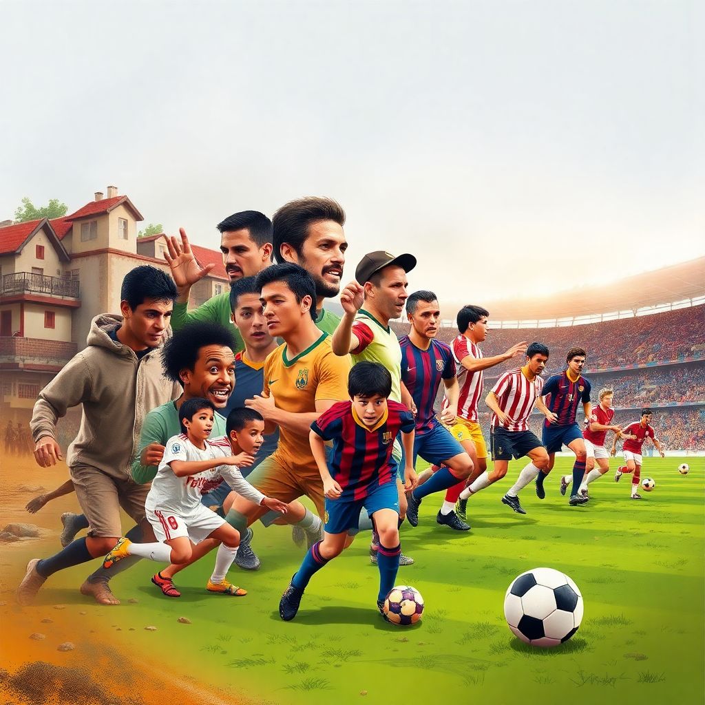 Биографии легенд футбола: путь от юности к их легендарной славе