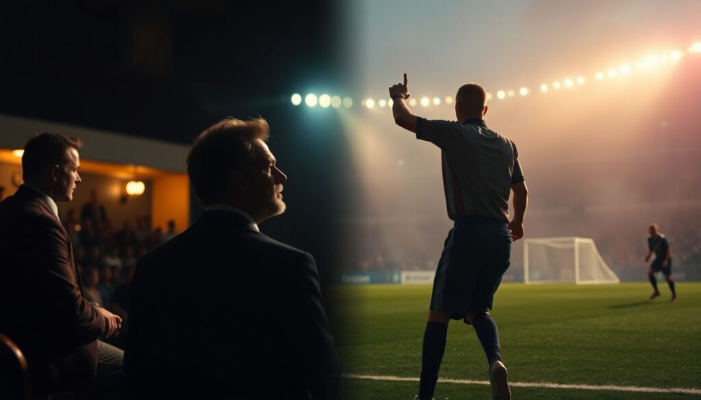 Повороты сюжета в матчах и карьерах игроков - иллюстрация