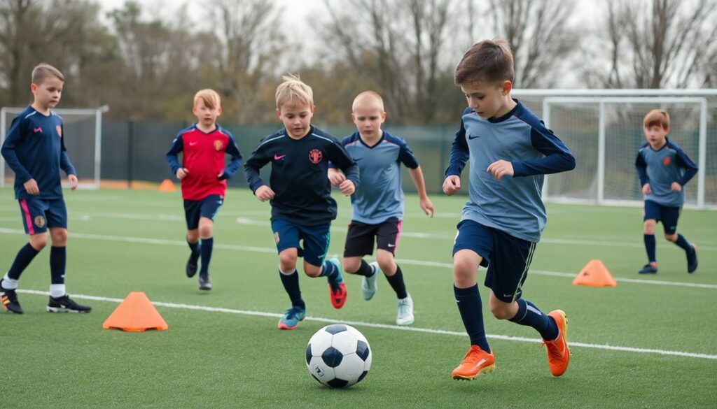 Истории мастерства владения мячом и тактики - иллюстрация