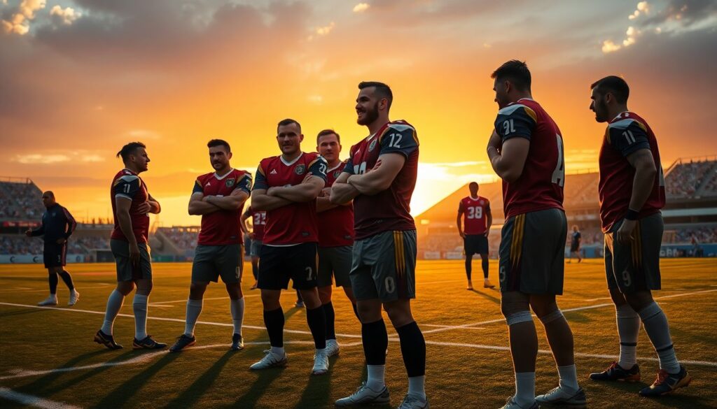 Истории о дружбе на поле и дружбе в жизни чемпионов - иллюстрация