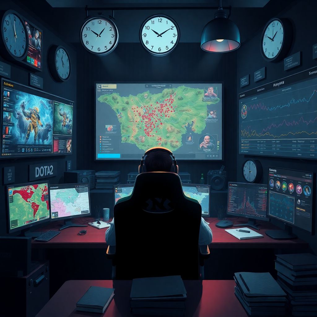 Герои матчей и их характерные ритмы игры в киберспорте