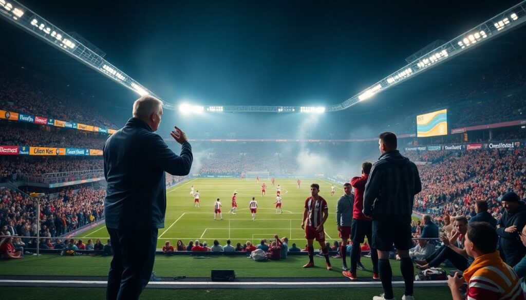 Матчи как театр: игры разума и шоу на поле - иллюстрация