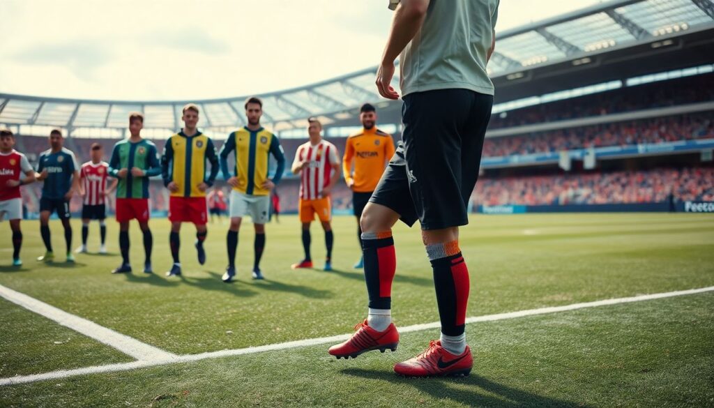 Феномены футбола: стиль игры легенд и их вклад - иллюстрация