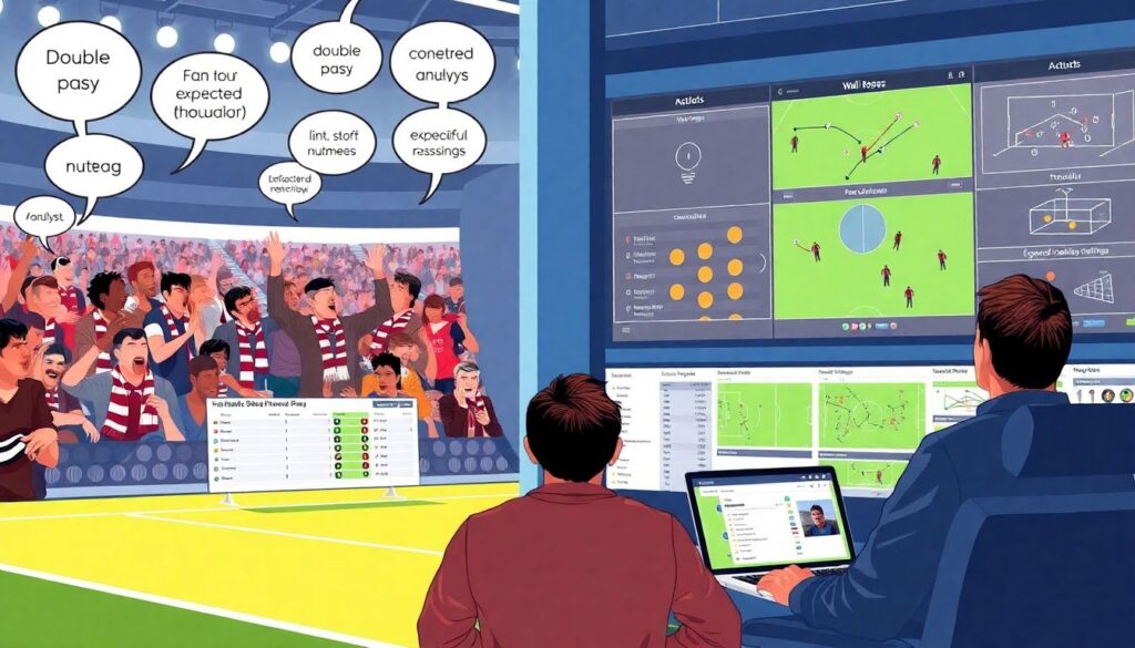 Истории о голевых комбинациях и фирменном стиле - иллюстрация