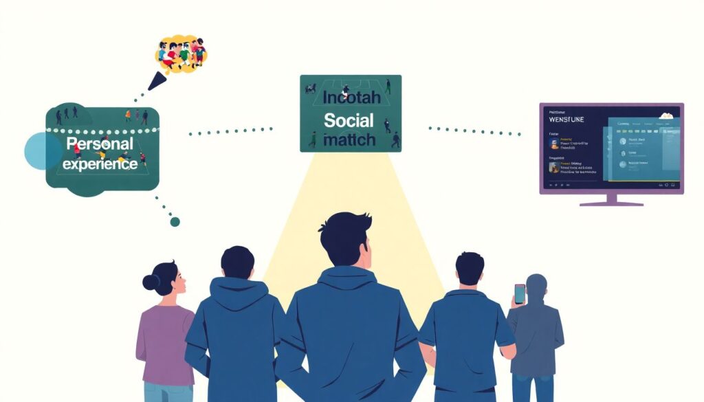 Истории матча в предматчевых настроениях и привычках - иллюстрация