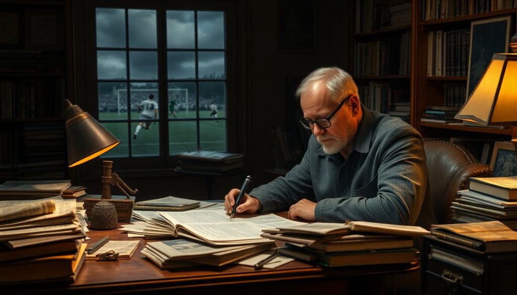 Биографические очерки о великих гениев футбола - иллюстрация