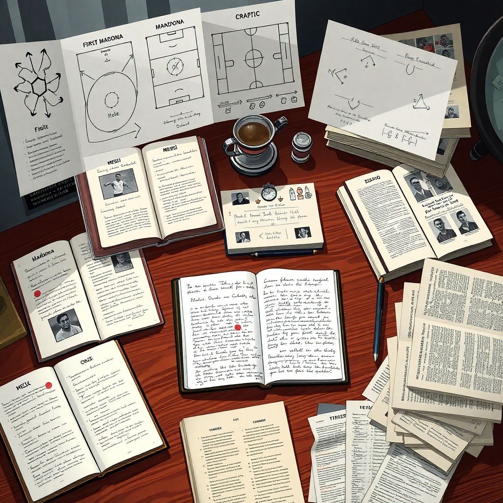 Биографические очерки о великих гениях футбола: жизнь и путь легенд спорта