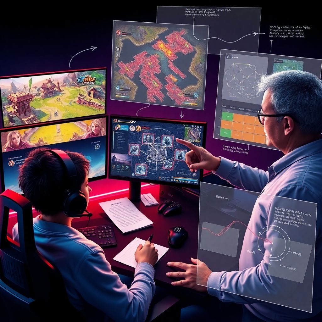 Влияние наставников на формирование стиля игр у начинающих игроков