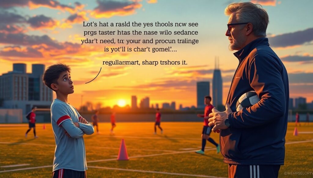 Рассказы о мастерстве в пасе и владении мячом - иллюстрация