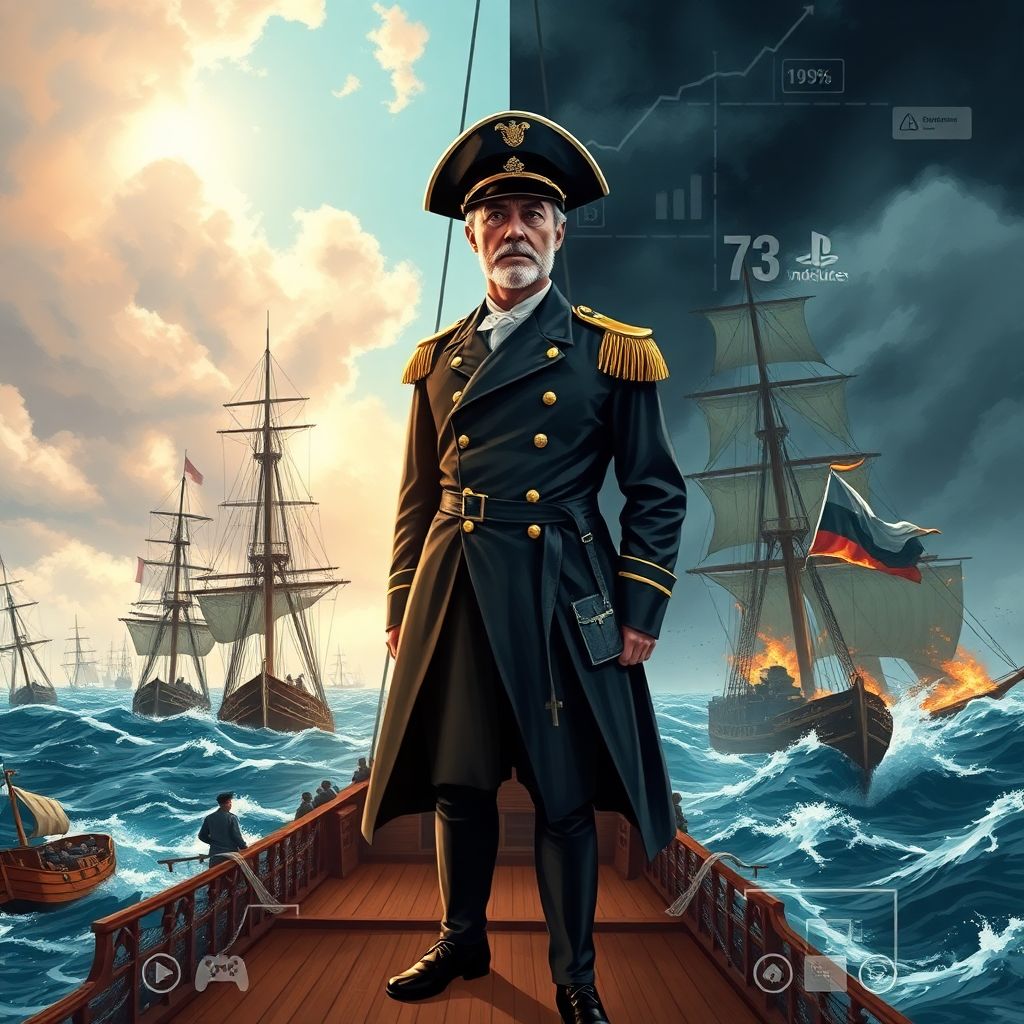 Истории о величии и падениях великих капитанов морей и империй