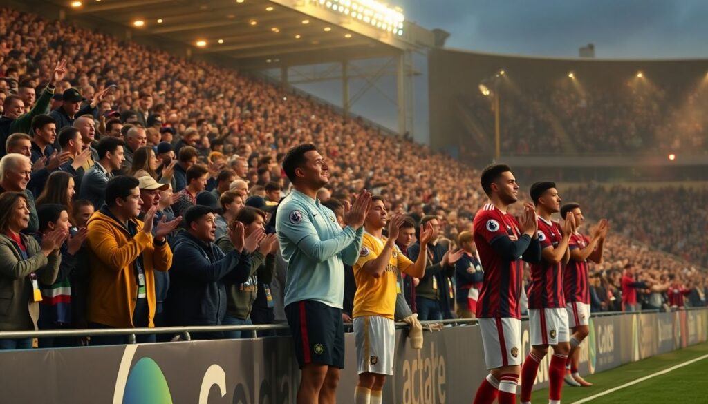 Эмоциональные победы и их подпорки болельщиков - иллюстрация