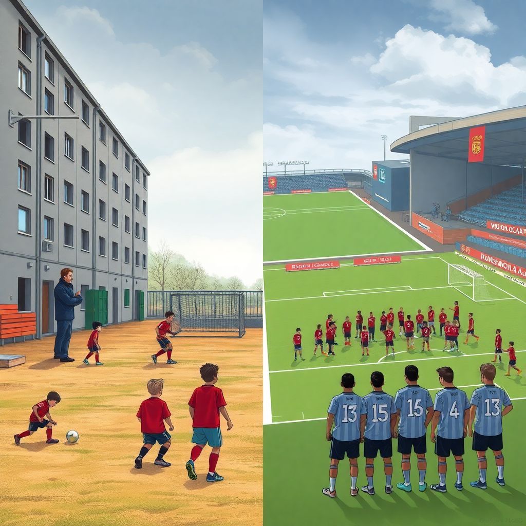 Истории о молодёжной академии и пути к первому составу в профессиональном футболе