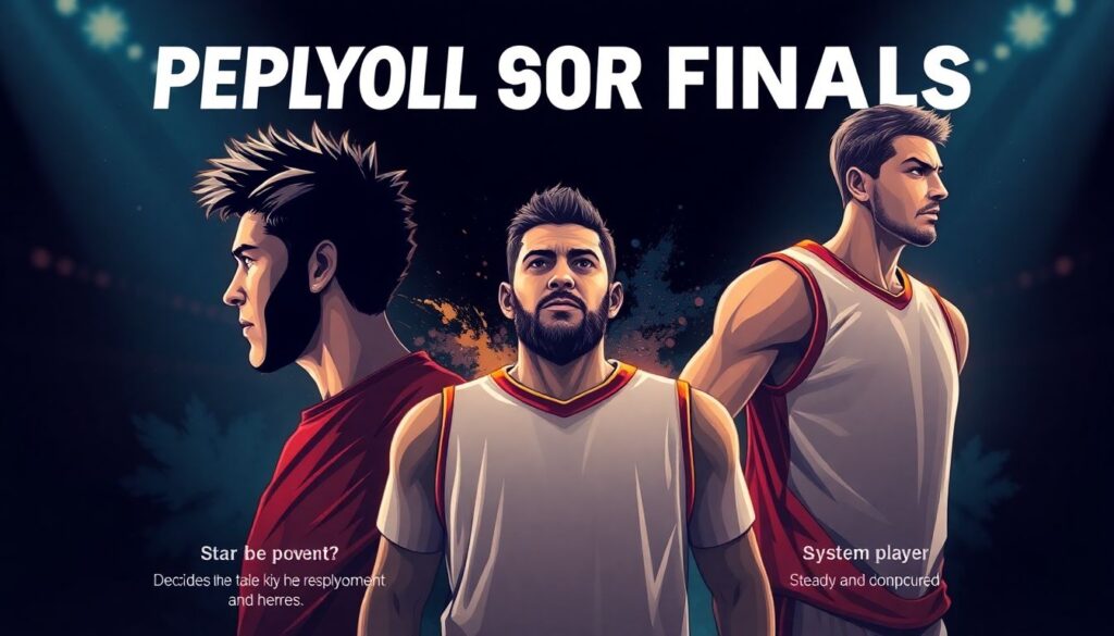 Герои матча и их важные наставления - иллюстрация