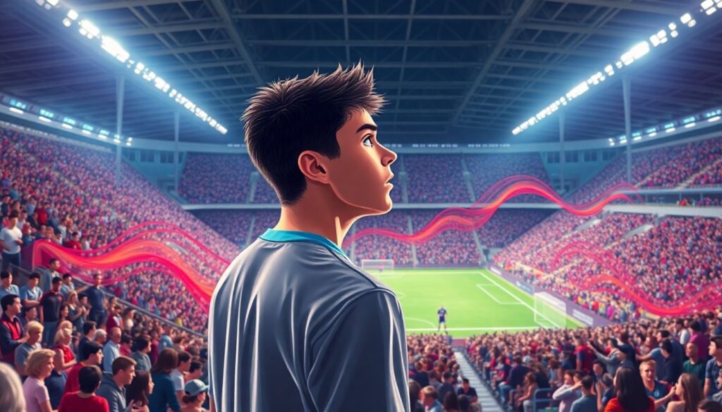 Эмоции трибун на финалах и кубках - иллюстрация