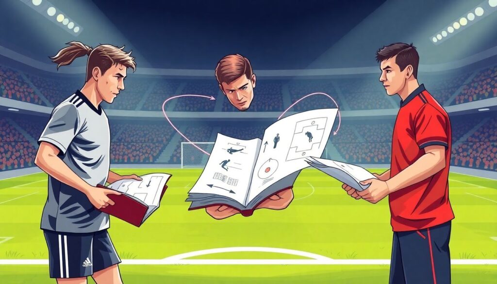 Биографии футбольных гениев и их инноваций - иллюстрация