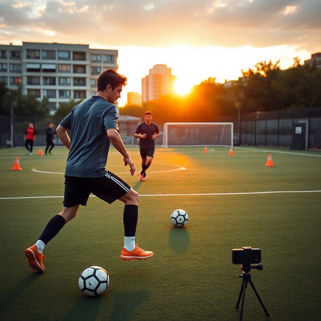 Истории мастерства двойного паса и обводки в современном футболе
