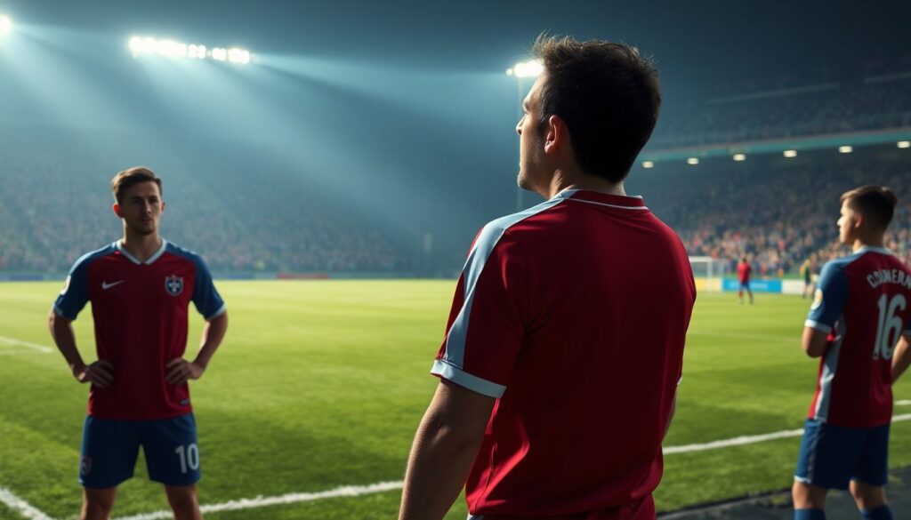 Герои поля и их тренерские наставления - иллюстрация