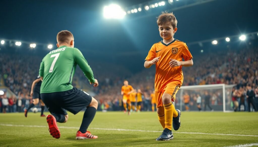 Матчи, которые вдохновляют молодых игроков на достижения - иллюстрация