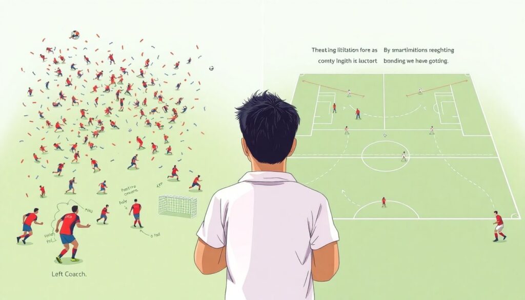 Истории о мастерстве владения мячом и пасом - иллюстрация