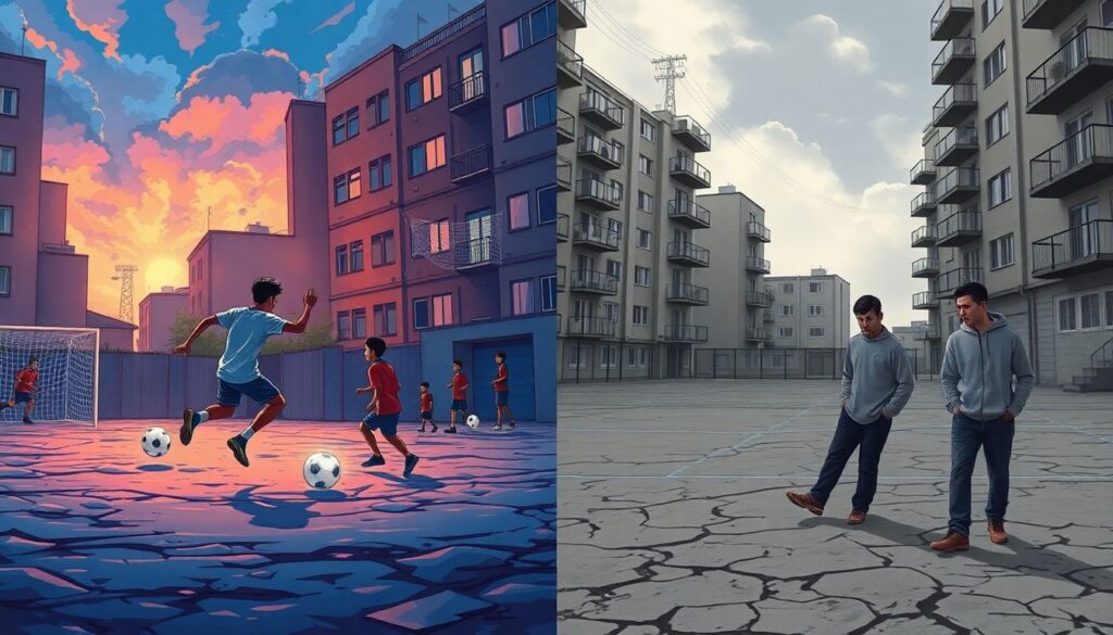 Биографии игроков, чьи карьеры начались во дворах - иллюстрация