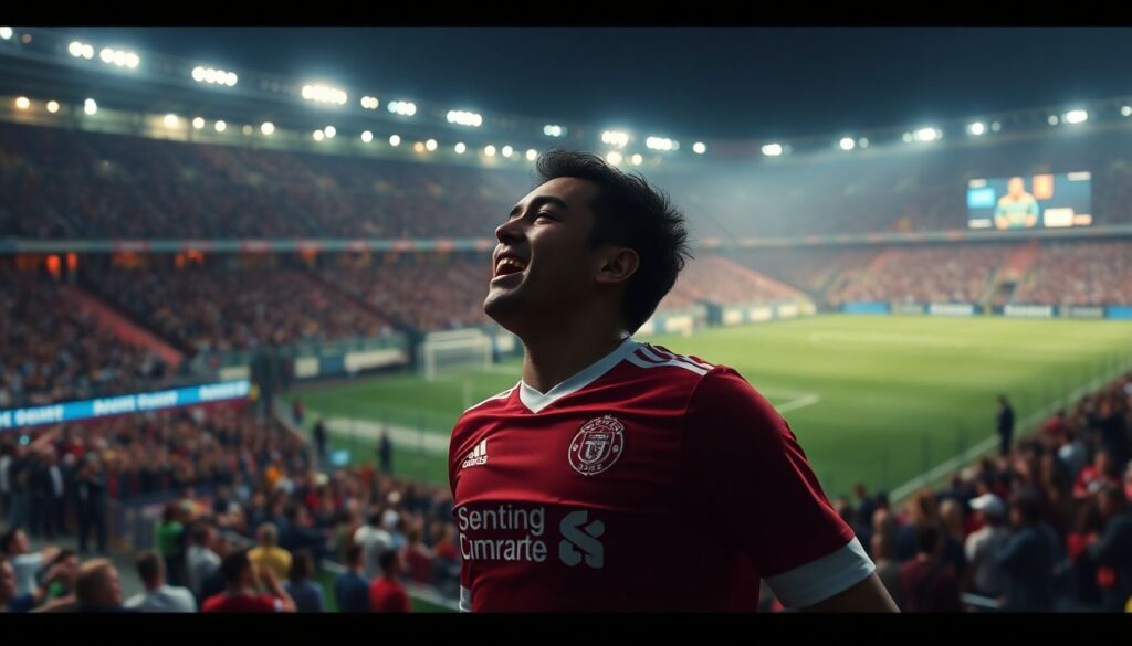 Кинематографические репортажи о матчах с необычным ракурсом - иллюстрация