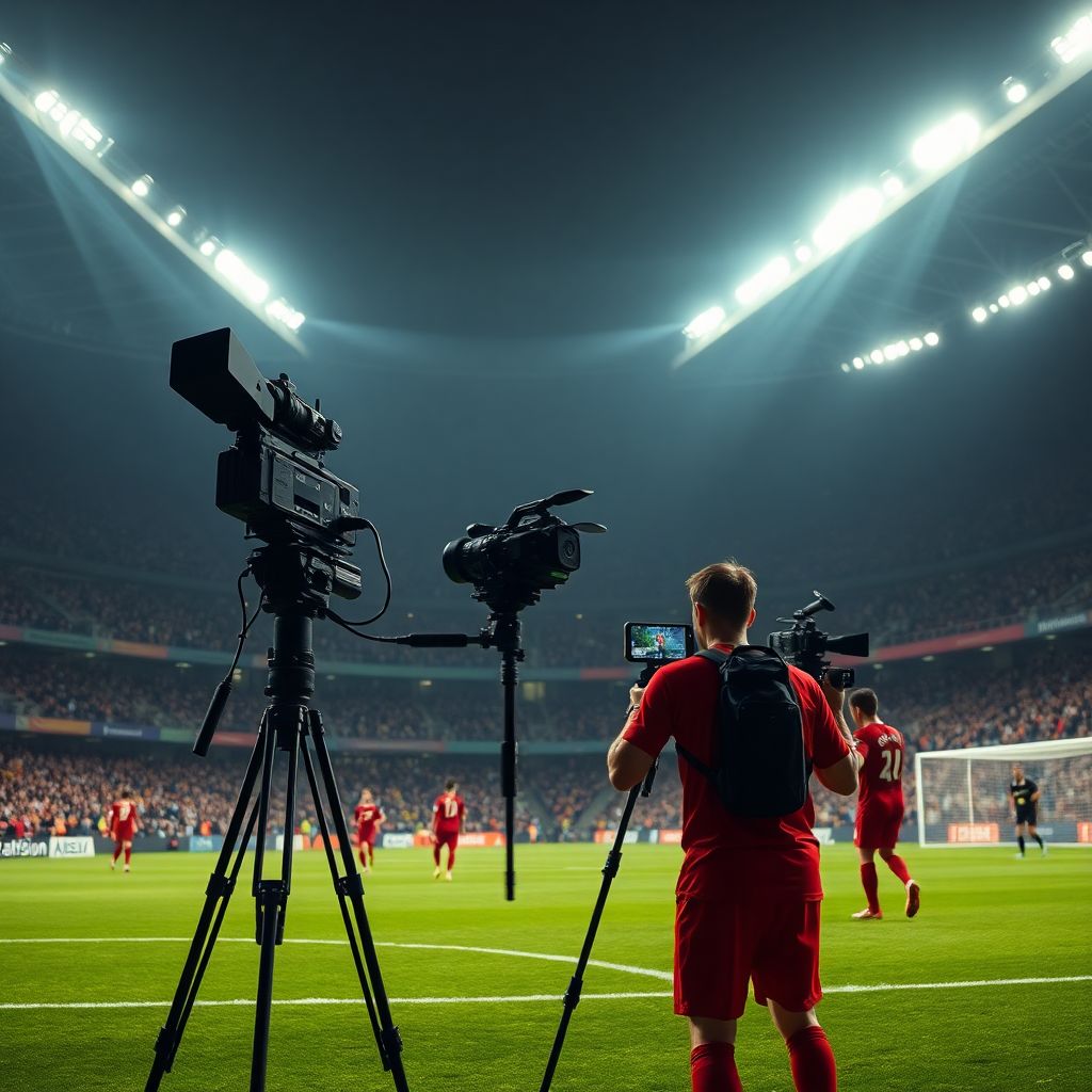 Кинематографические репортажи о матчах с необычным ракурсом и живой динамикой