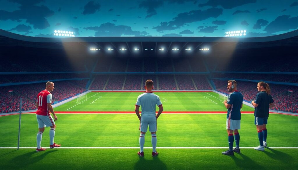 Тайны удачи и подготовки футболистов перед важными матчами - иллюстрация