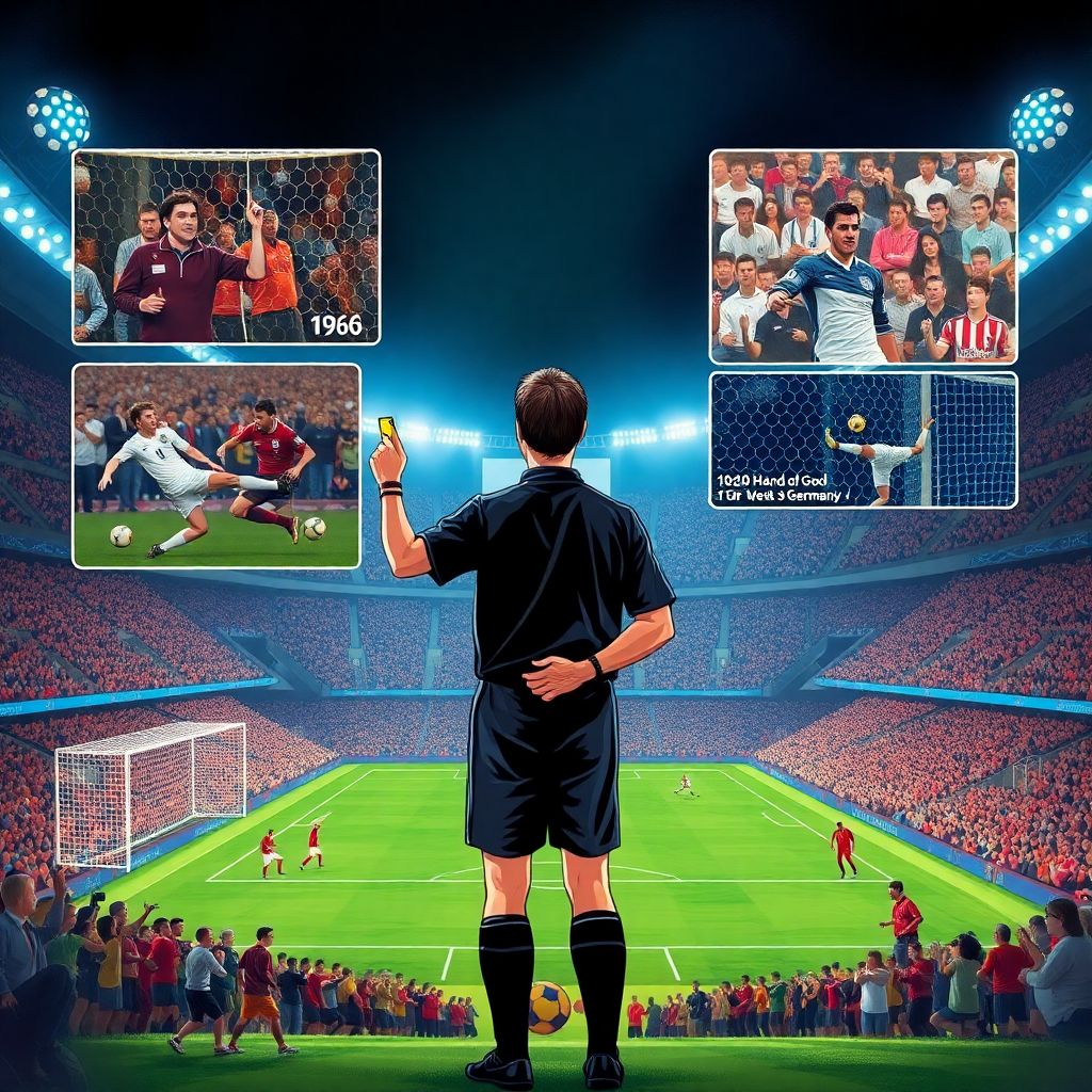 Спорные решения судей в футболе: рассказы о самых громких матчах