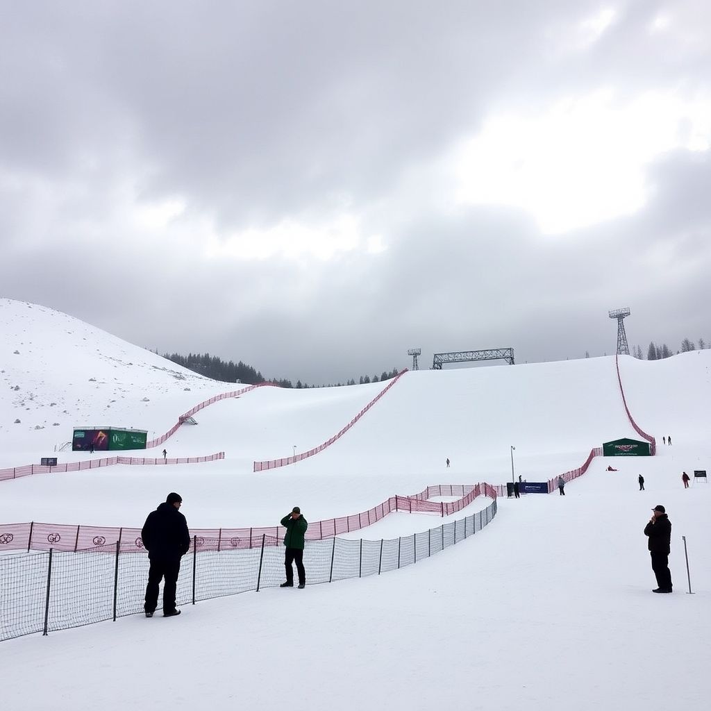 Олимпийские старты по фристайлу и сноуборду в Ливиньо перенесены из‑за непогоды