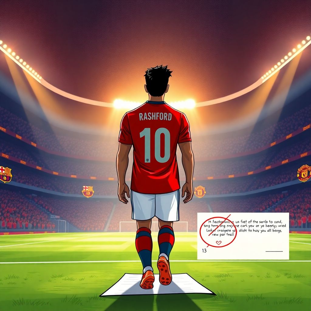 Рэшфорд не вернётся в «Манчестер Юнайтед» и намерен остаться в «Барселоне»