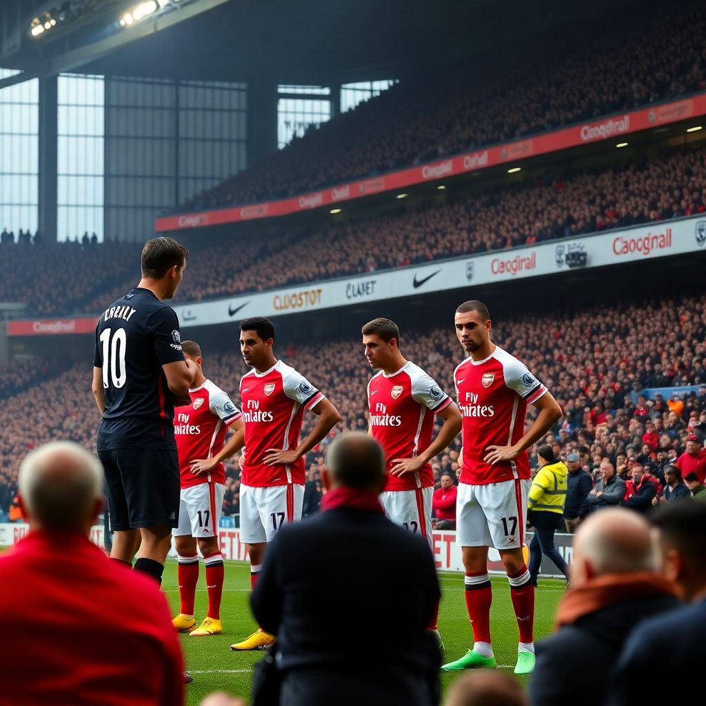 Арсенал против Брайтона: рекордные 30 минут на возобновление игры в АПЛ